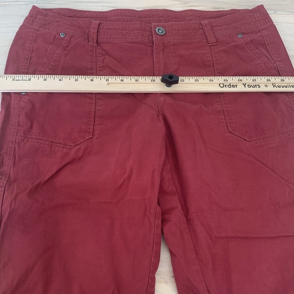 Kuhl Women's Capri Cropped Hiking Pants Rust Size 14 - Picture 7 of 7